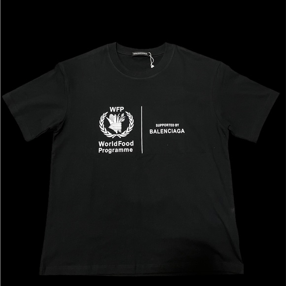 world food program Balenciaga shirt